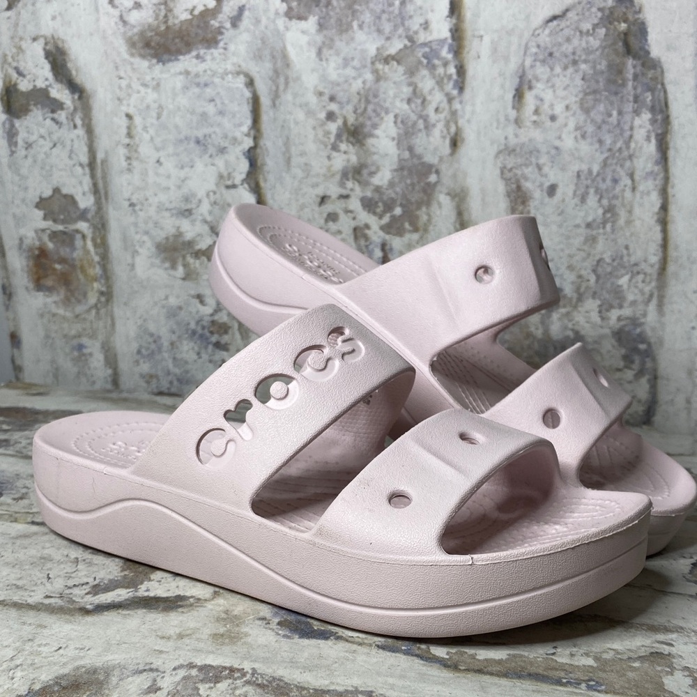 Crocs Platform Slides